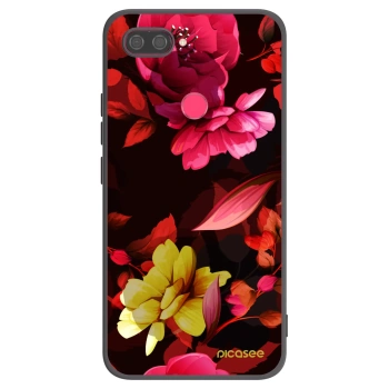 Obal pro Xiaomi Mi 8 Lite - Dark Peonny