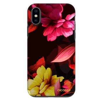 Obal pro Apple iPhone X/XS - Dark Peonny
