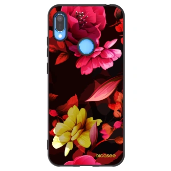 Obal pro Huawei Y6 2019 - Dark Peonny