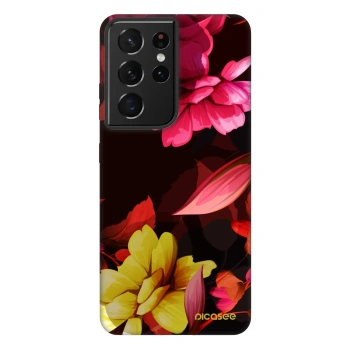 Obal pro Samsung Galaxy S21 Ultra 5G G998B - Dark Peonny
