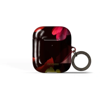 Obal pro Apple AirPods 1 - Dark Peonny