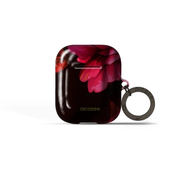 Obal pro Apple AirPods 2 - Dark Peonny
