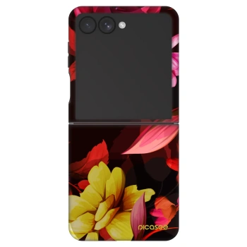 Picasee Fashion Case pro Samsung Galaxy Z Flip7 5G - Dark Peonny