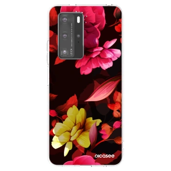 Obal pro Huawei P40 Pro - Dark Peonny