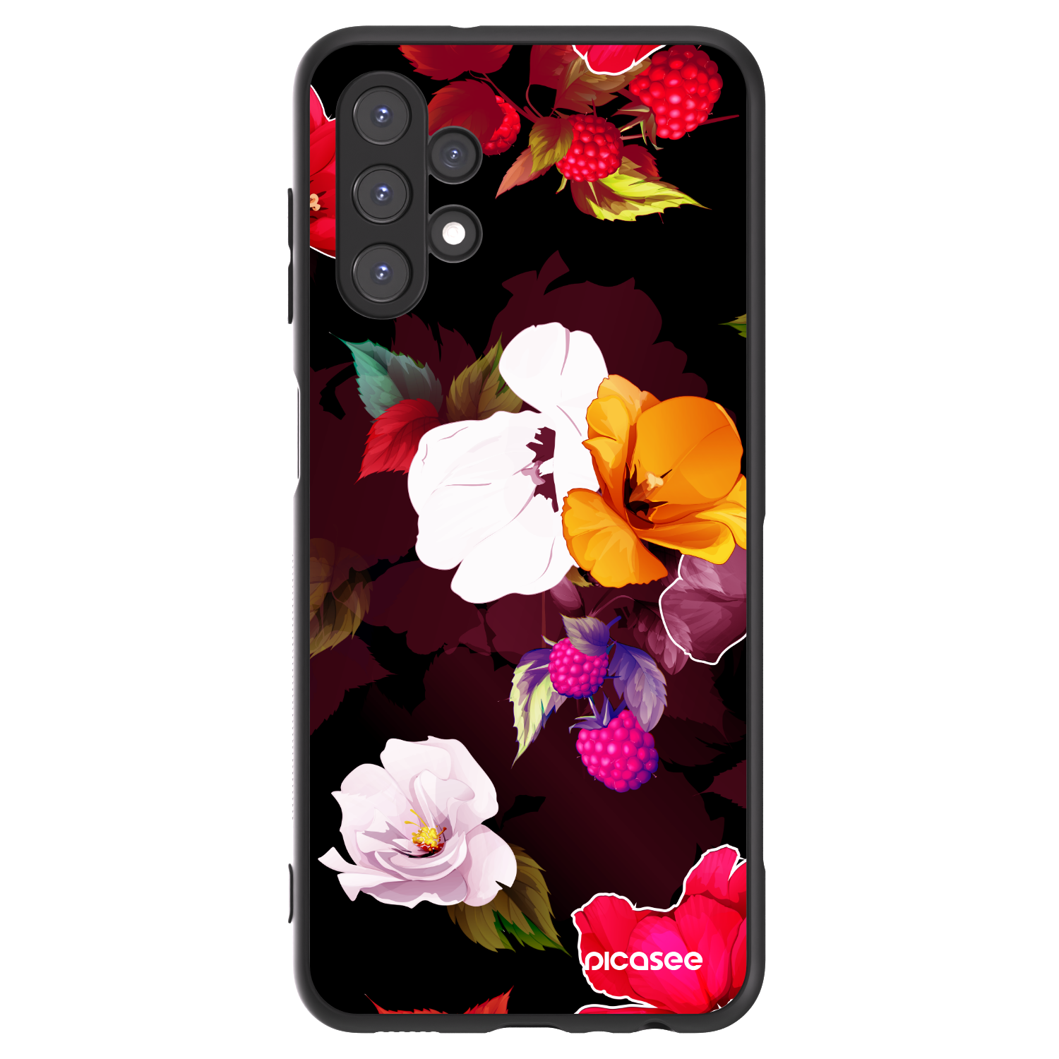 Picasee ULTIMATE CASE pro Samsung Galaxy A13 4G A135 - Flowers and Berries