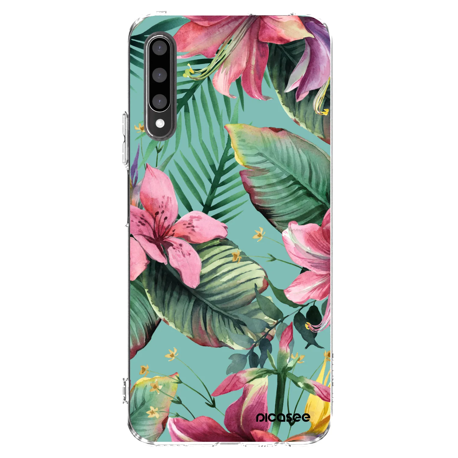 Picasee silikonový průhledný obal pro Honor 9X Pro - Hawaii