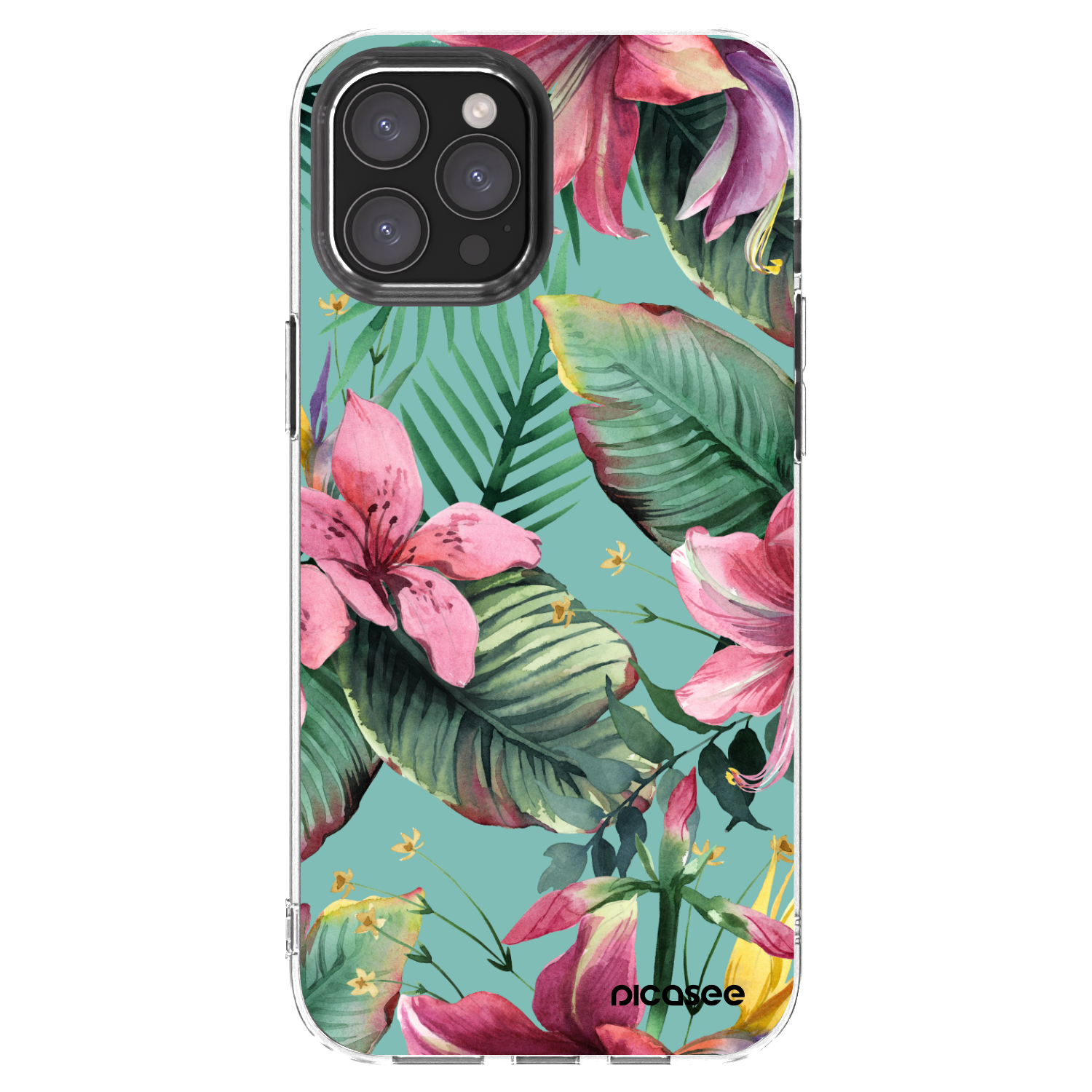 Picasee silikonový průhledný obal pro Apple iPhone 12 Pro Max - Hawaii