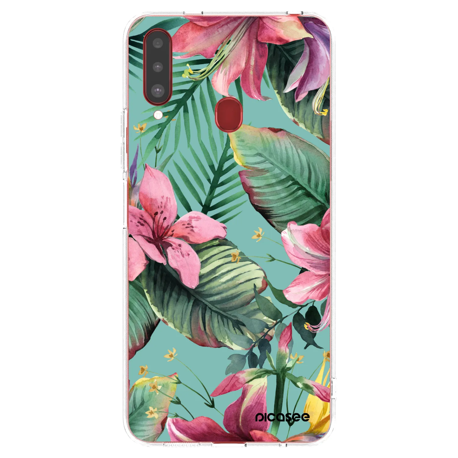 Picasee silikonový průhledný obal pro Samsung Galaxy A20s - Hawaii