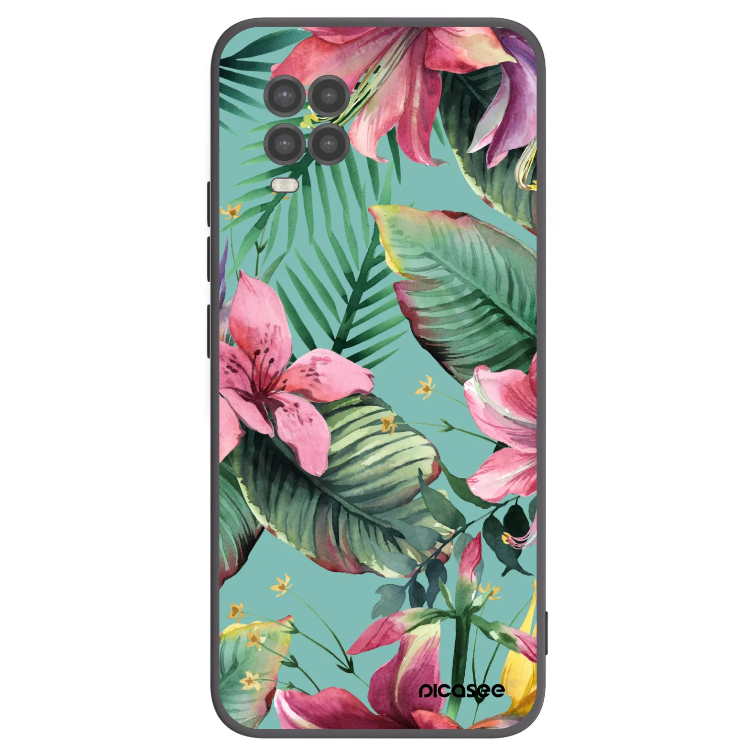 Picasee silikonový černý obal pro Xiaomi Mi 10 Lite - Hawaii