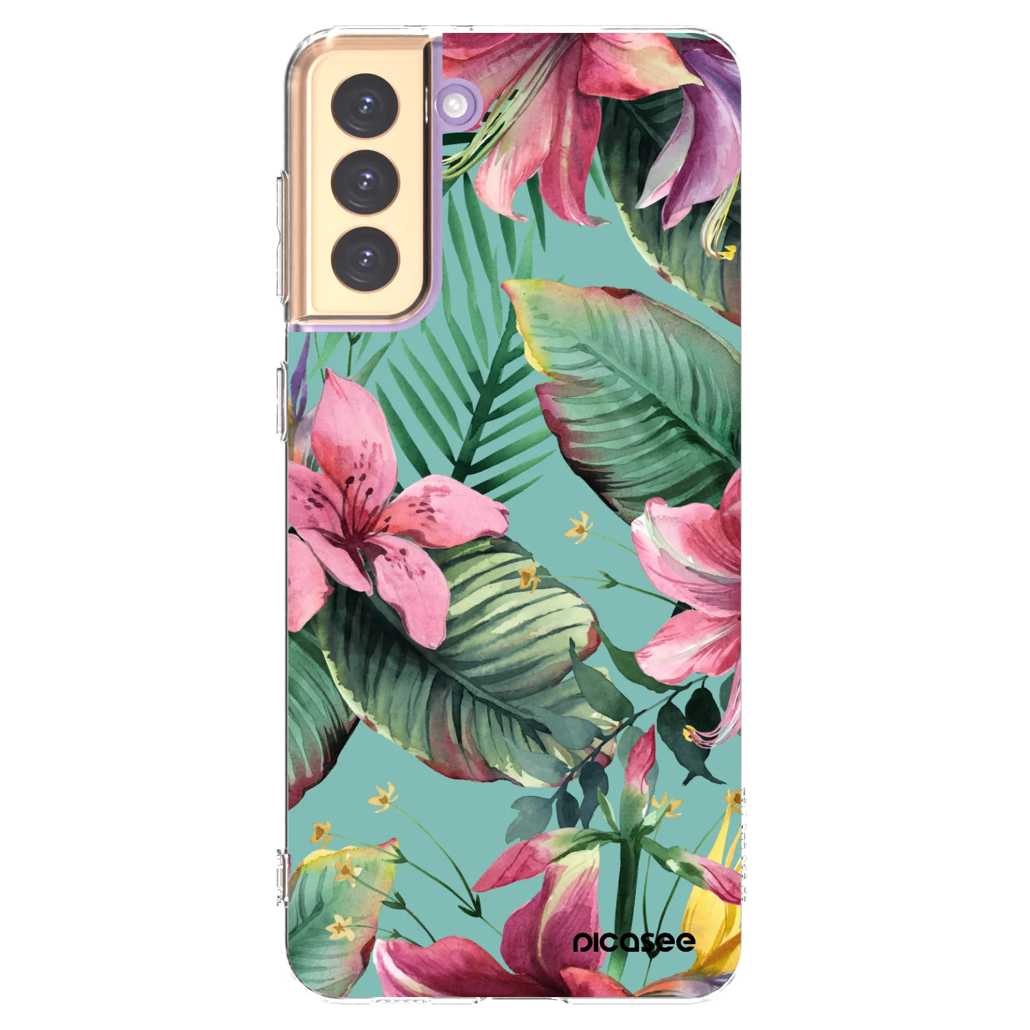 Picasee silikonový průhledný obal pro Samsung Galaxy S21+ 5G G996F - Hawaii