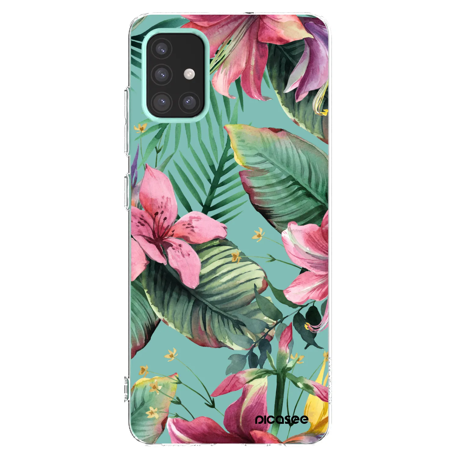 Picasee silikonový průhledný obal pro Samsung Galaxy M31s - Hawaii