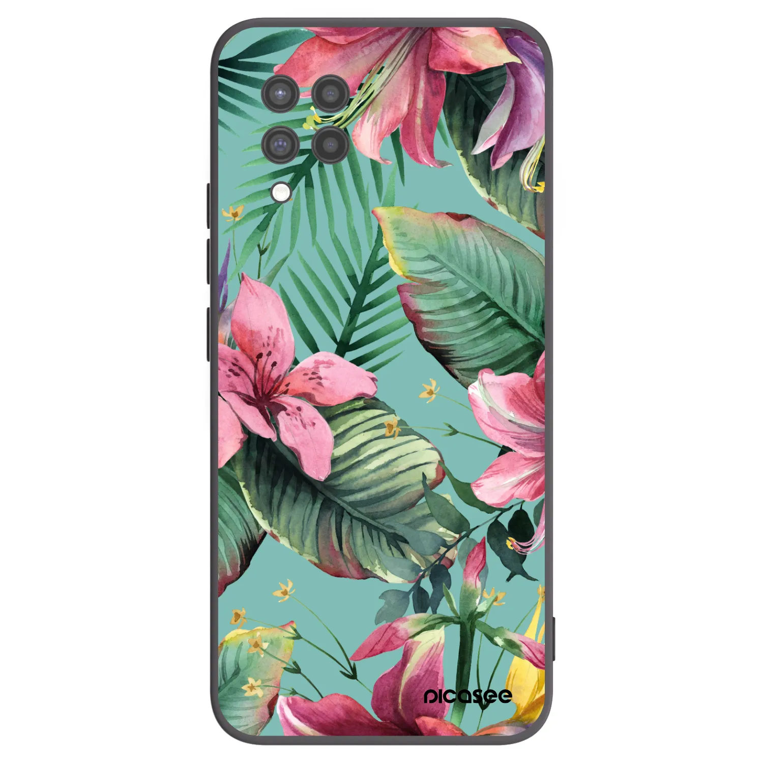 Picasee silikonový černý obal pro Samsung Galaxy A42 A426B - Hawaii