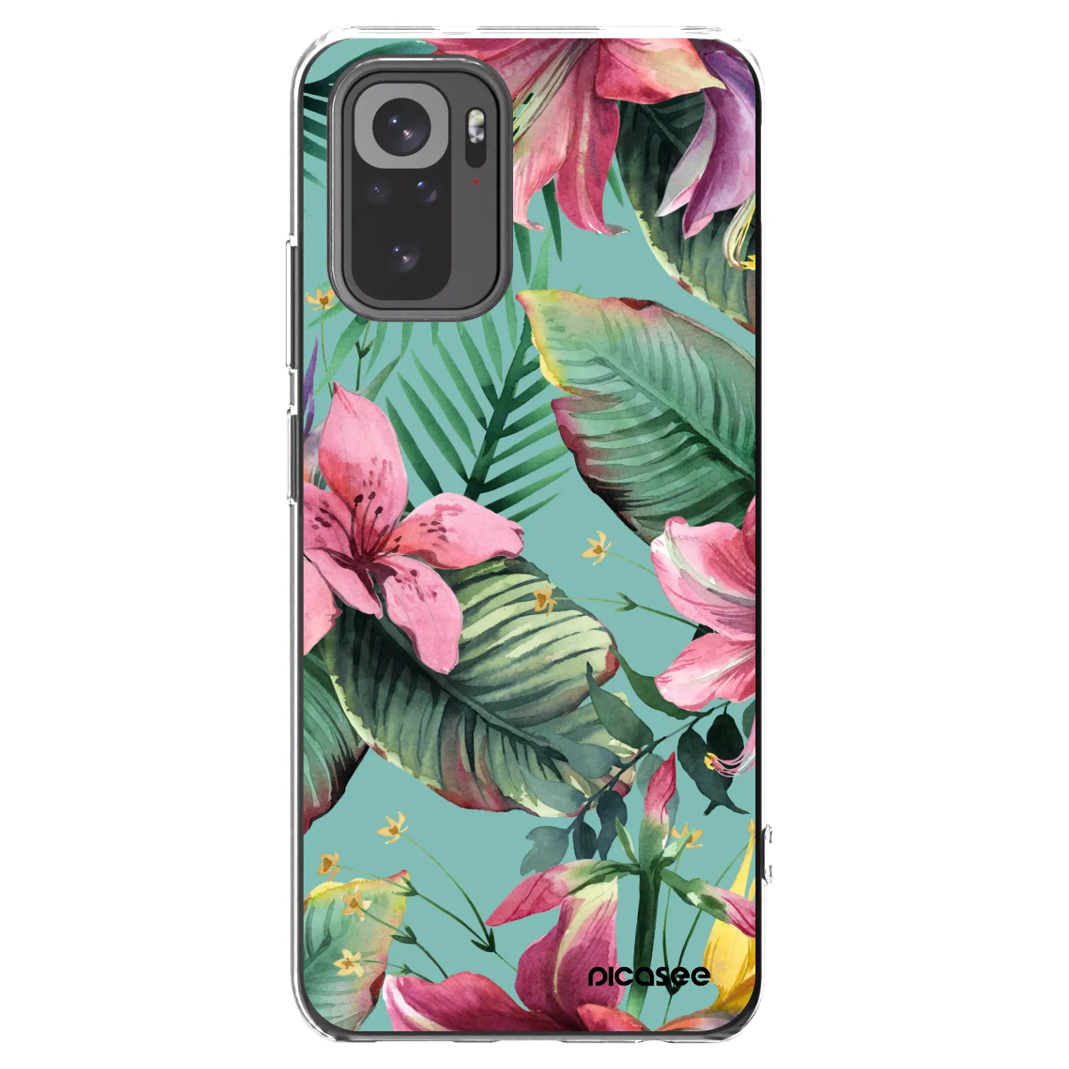Picasee silikonový průhledný obal pro Xiaomi Redmi Note 10S - Hawaii