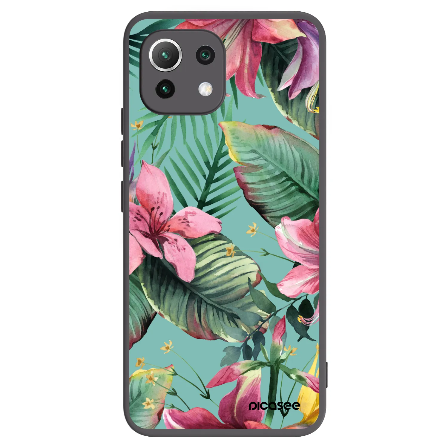 Picasee silikonový černý obal pro Xiaomi Mi 11 Lite - Hawaii
