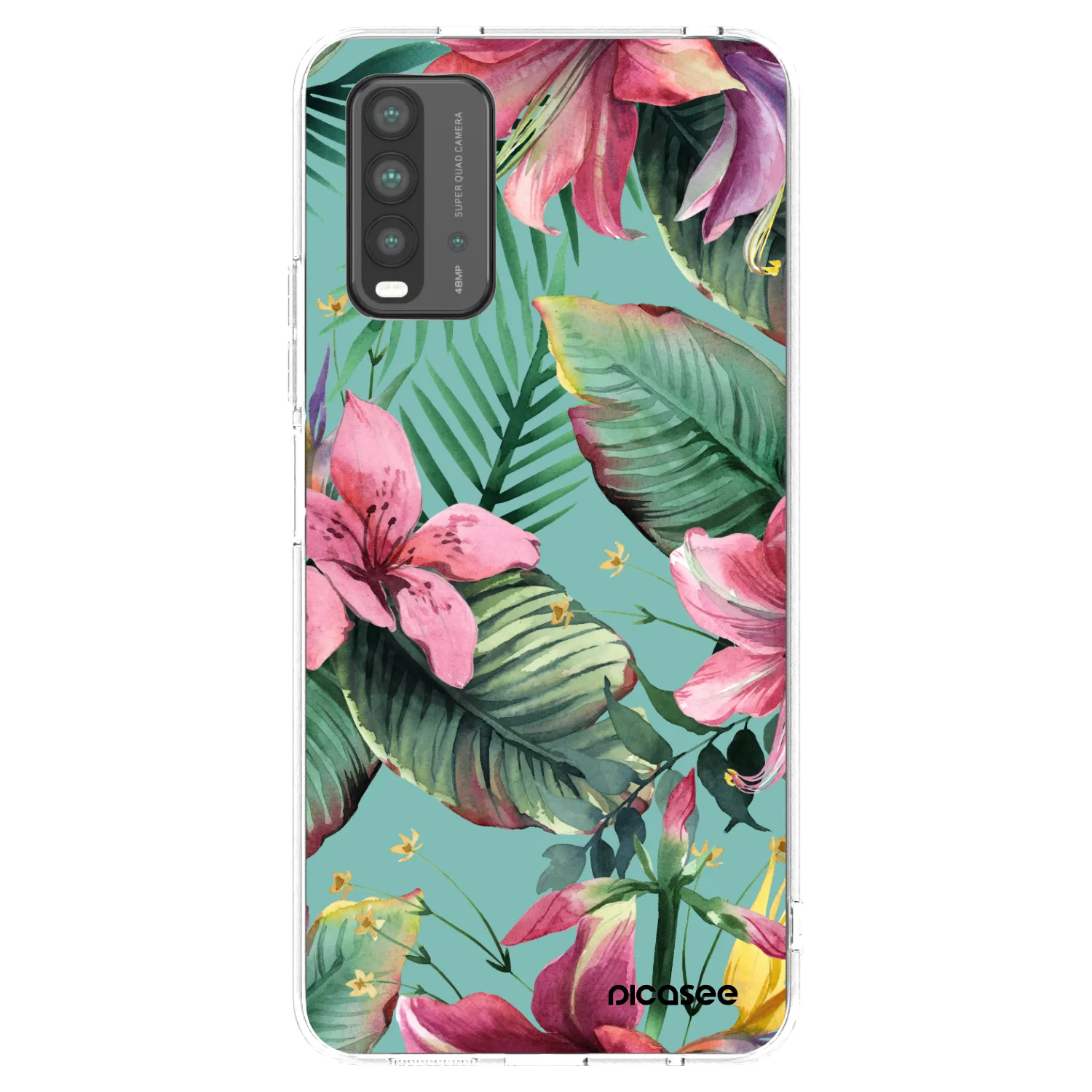 Picasee silikonový průhledný obal pro Xiaomi Redmi 9T - Hawaii