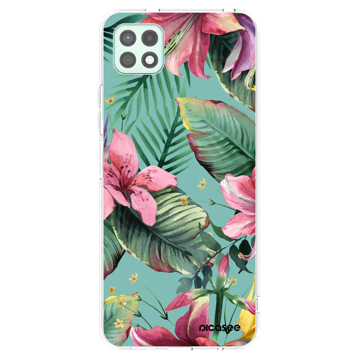 Picasee silikonový průhledný obal pro Samsung Galaxy A22 A226B 5G - Hawaii
