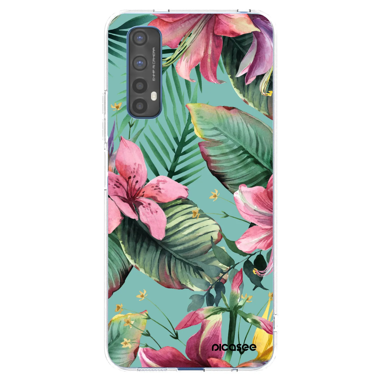 Picasee silikonový průhledný obal pro Realme 7 - Hawaii