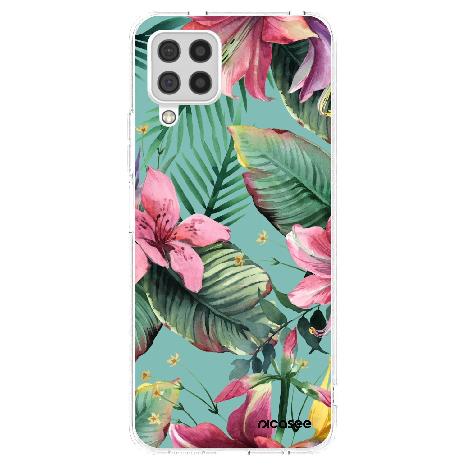 Picasee silikonový průhledný obal pro Samsung Galaxy A22 A225F 4G - Hawaii