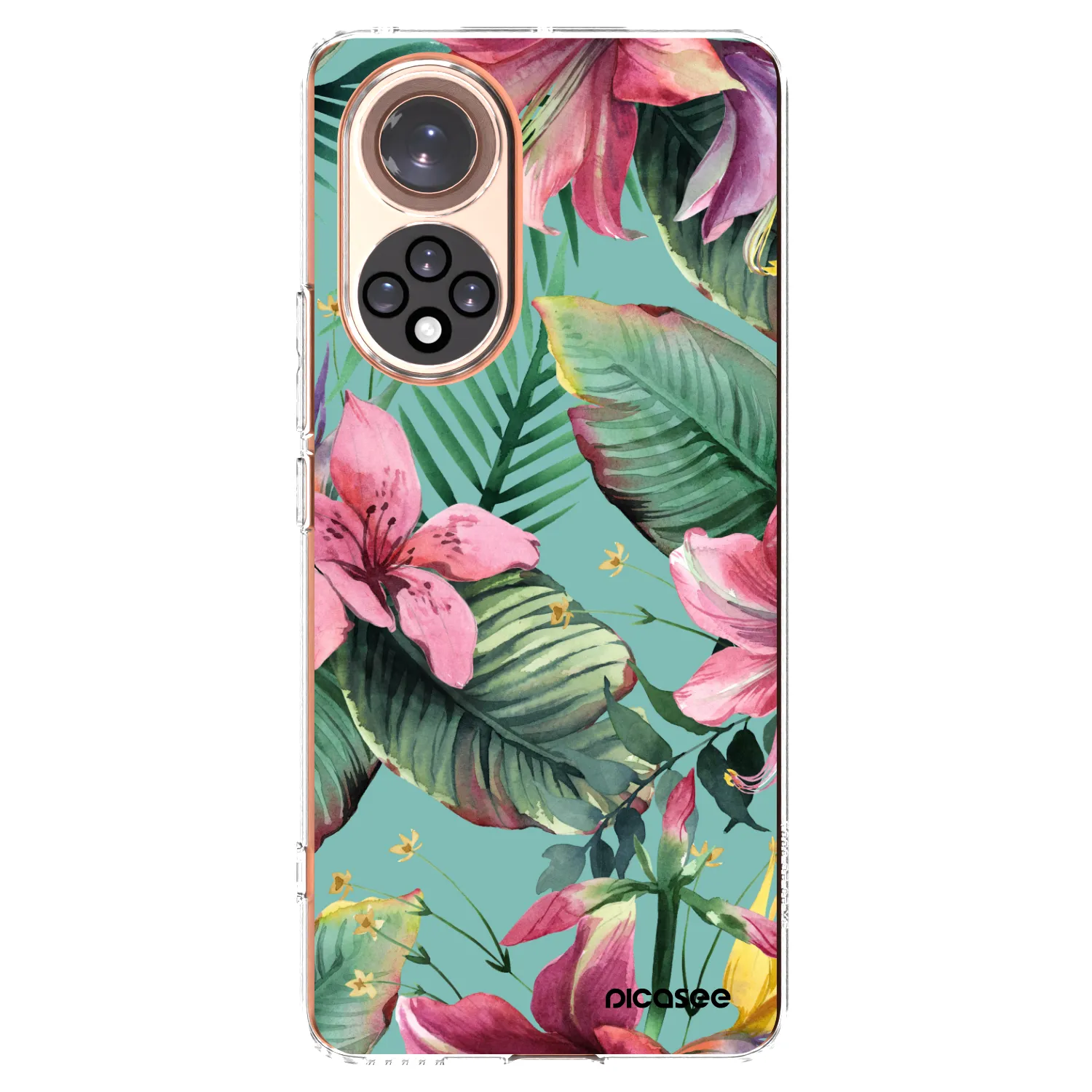 Picasee silikonový průhledný obal pro Honor 50 5G - Hawaii