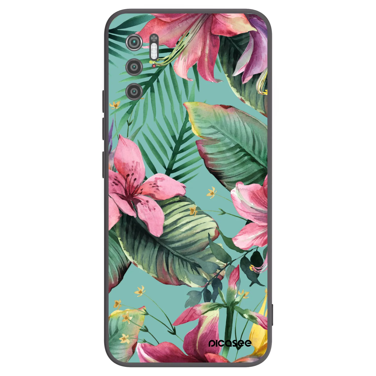 Picasee silikonový černý obal pro Xiaomi Poco M3 Pro 5G - Hawaii