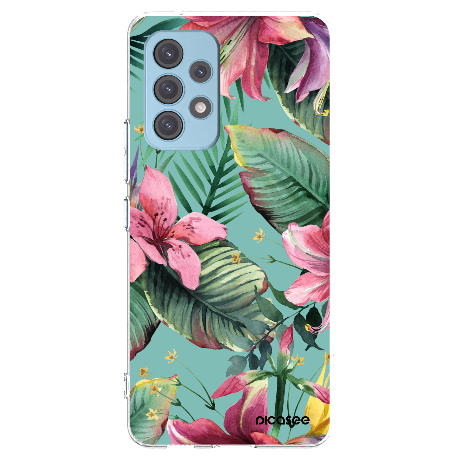 Picasee silikonový průhledný obal pro Samsung Galaxy A53 5G A536 - Hawaii