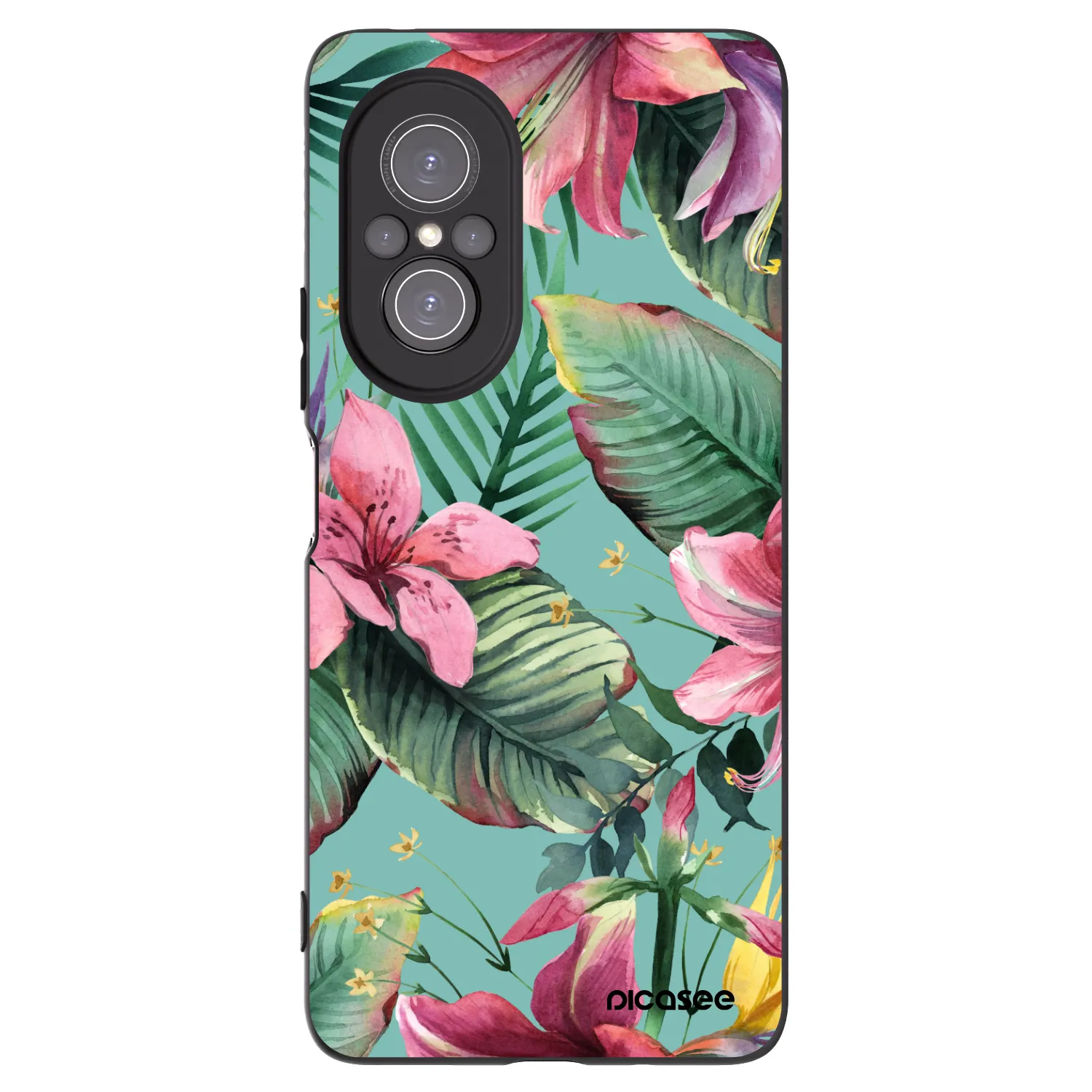 Picasee silikonový černý obal pro Huawei Nova 9 SE - Hawaii