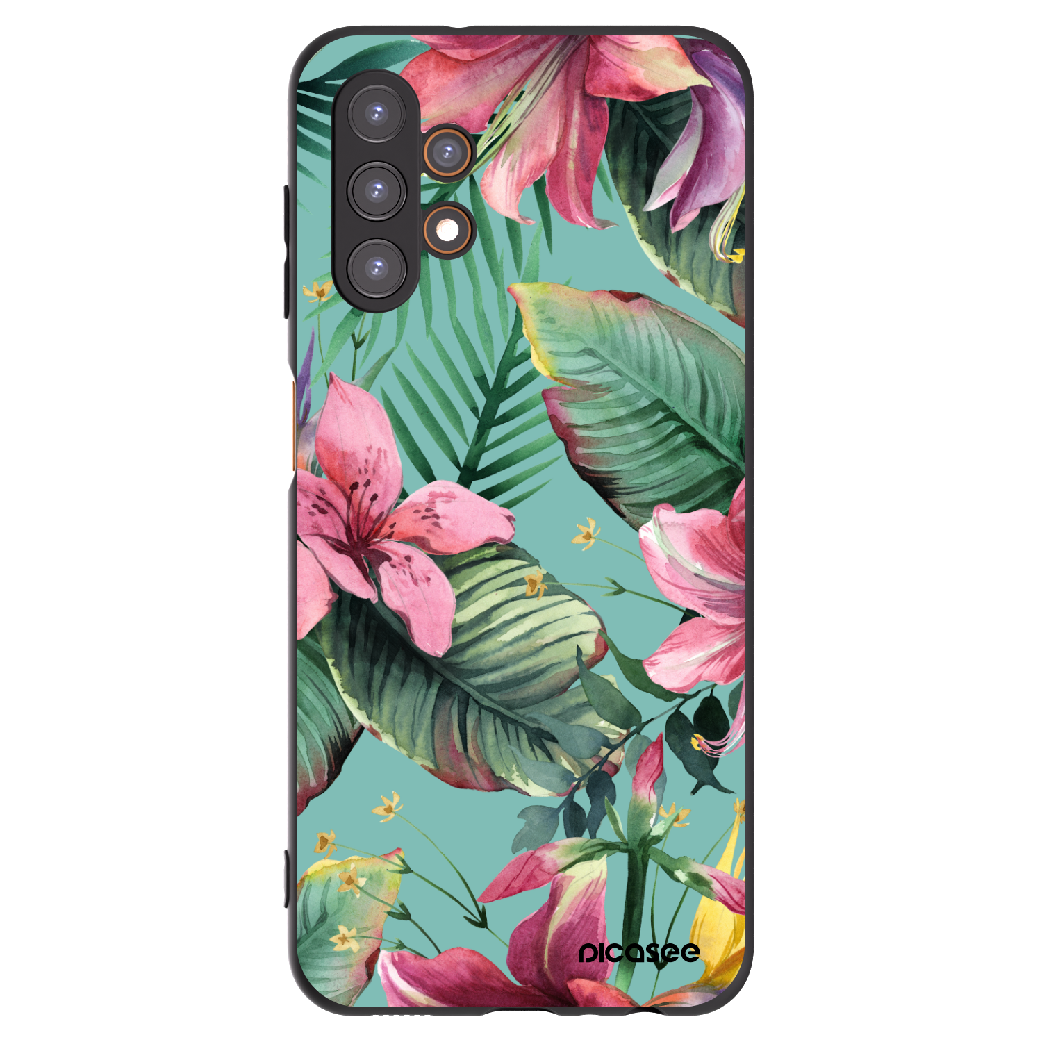 Picasee silikonový černý obal pro Samsung Galaxy A13 4G A135 - Hawaii