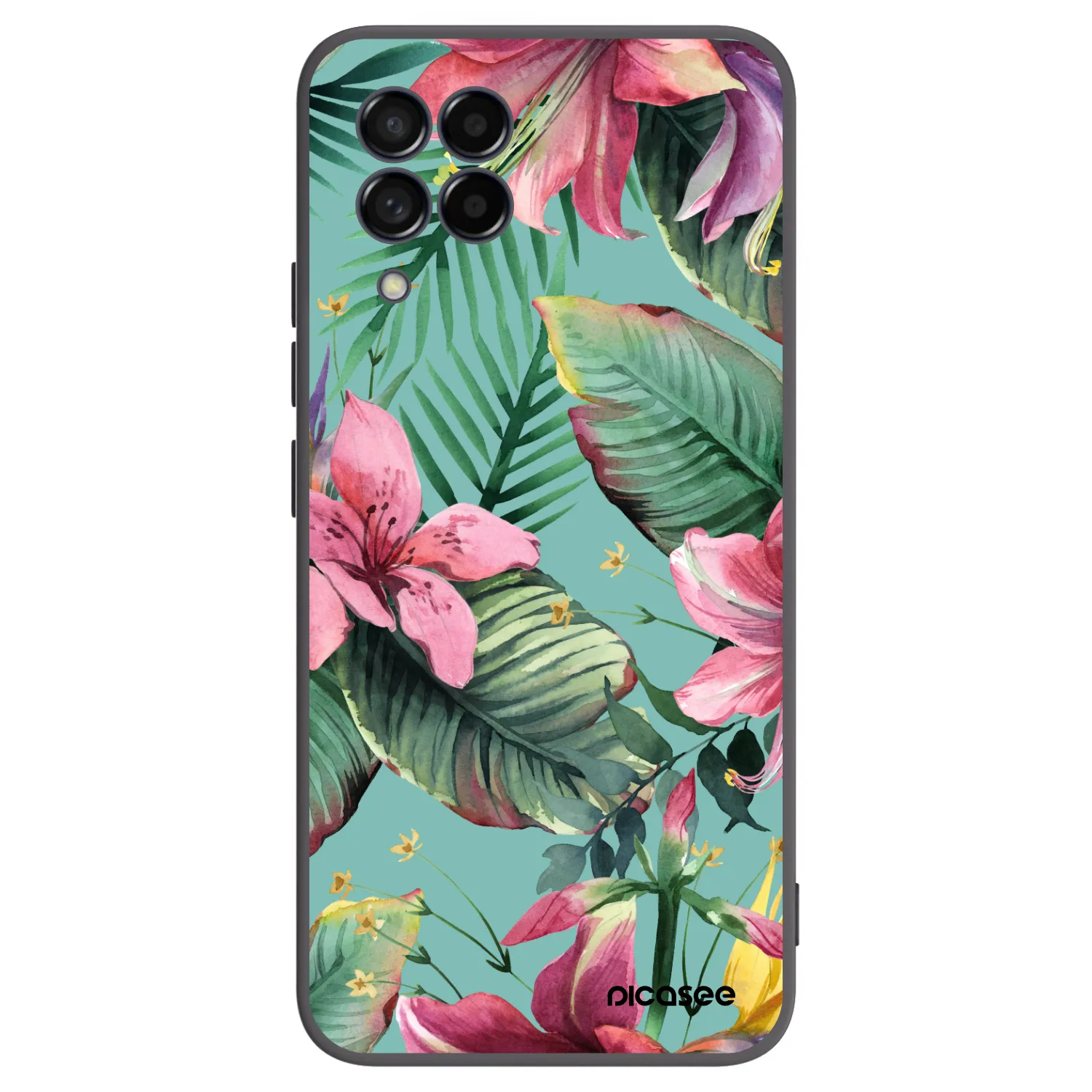 Picasee silikonový černý obal pro Samsung Galaxy M53 5G - Hawaii