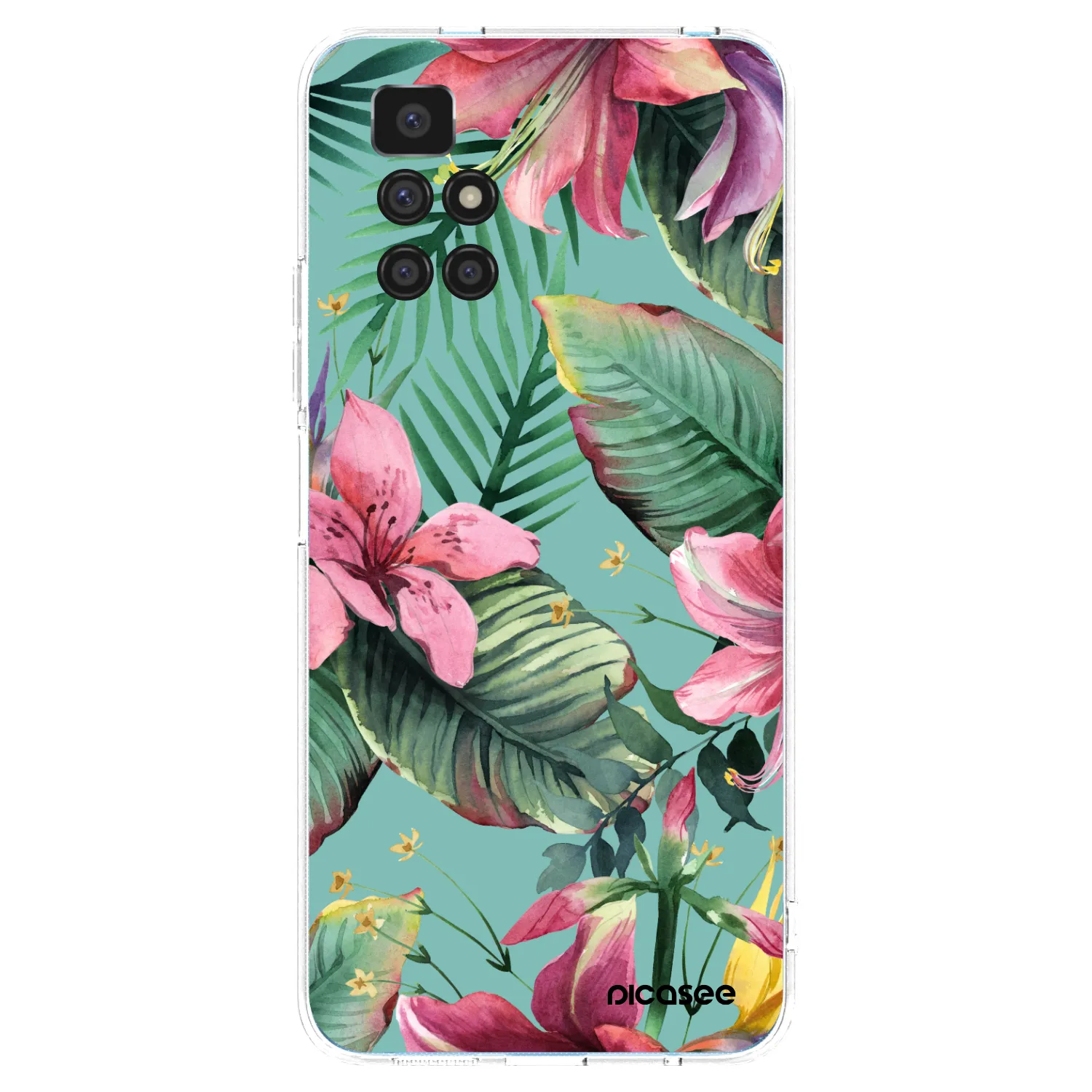 Picasee silikonový průhledný obal pro Xiaomi Redmi 10 (2022) - Hawaii