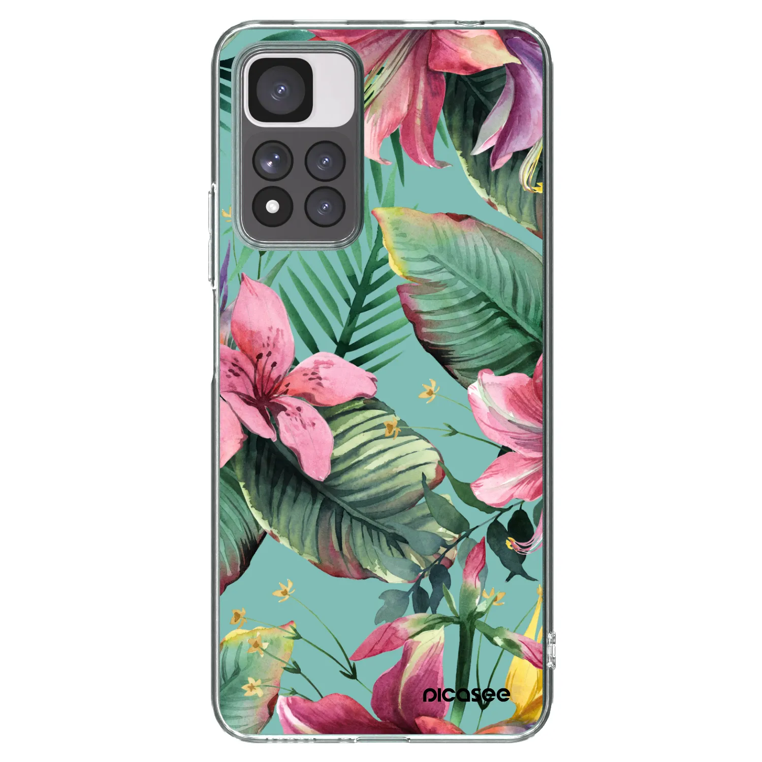 Picasee silikonový průhledný obal pro Xiaomi Redmi Note 11 Pro+ 5G - Hawaii