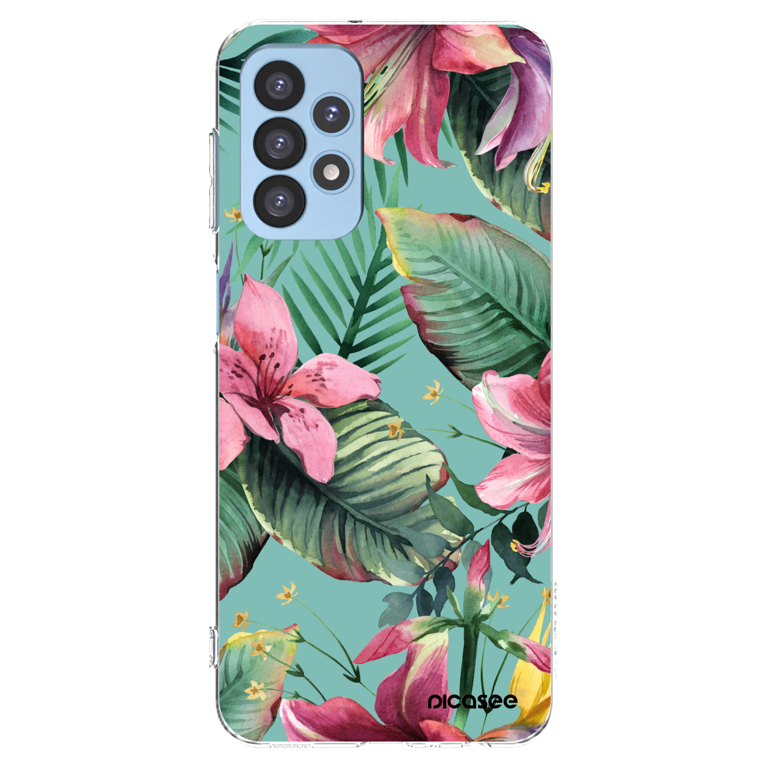 Picasee silikonový průhledný obal pro Samsung Galaxy A23 A235F 4G - Hawaii