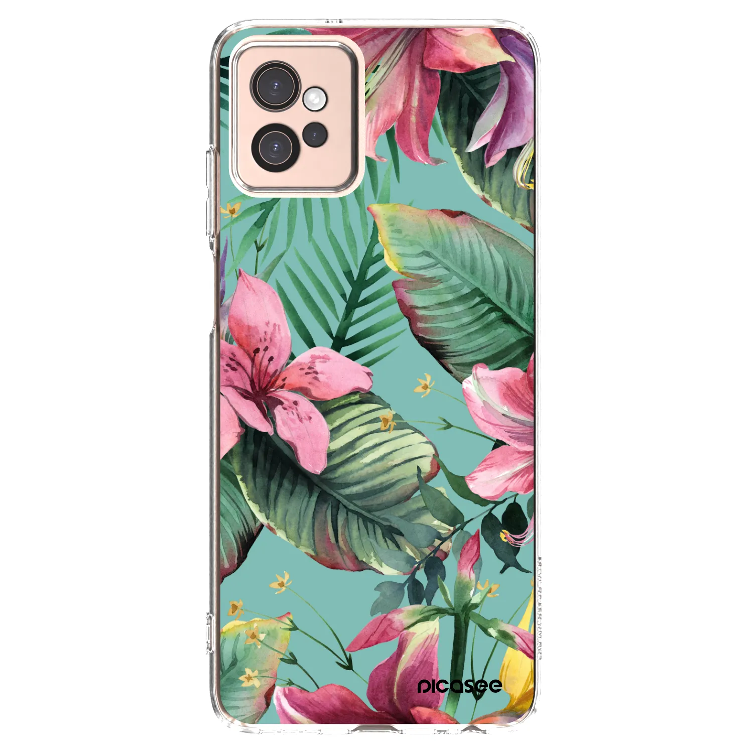 Picasee silikonový průhledný obal pro Motorola Moto G32 - Hawaii