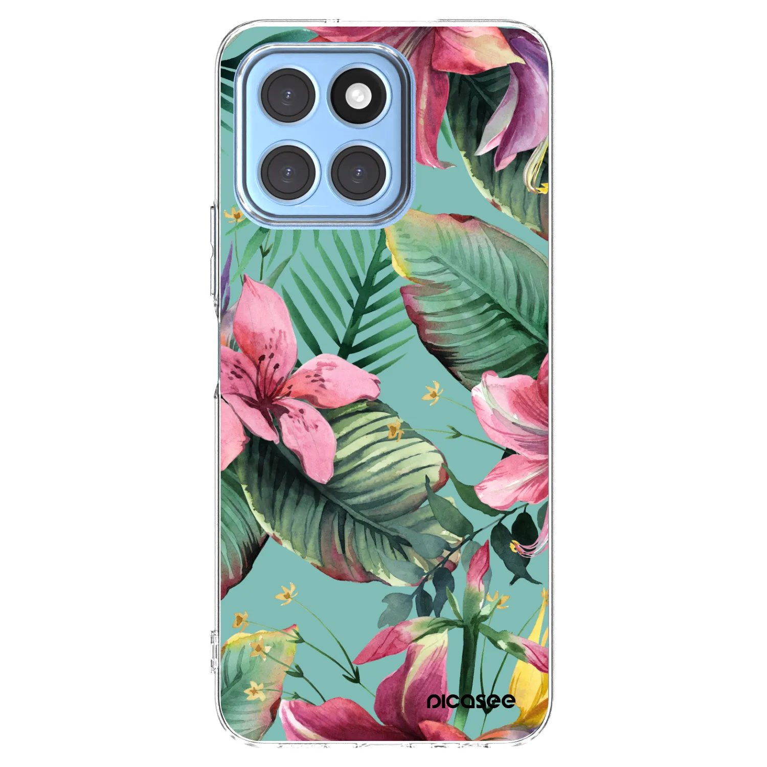 Picasee silikonový průhledný obal pro Honor X6 - Hawaii