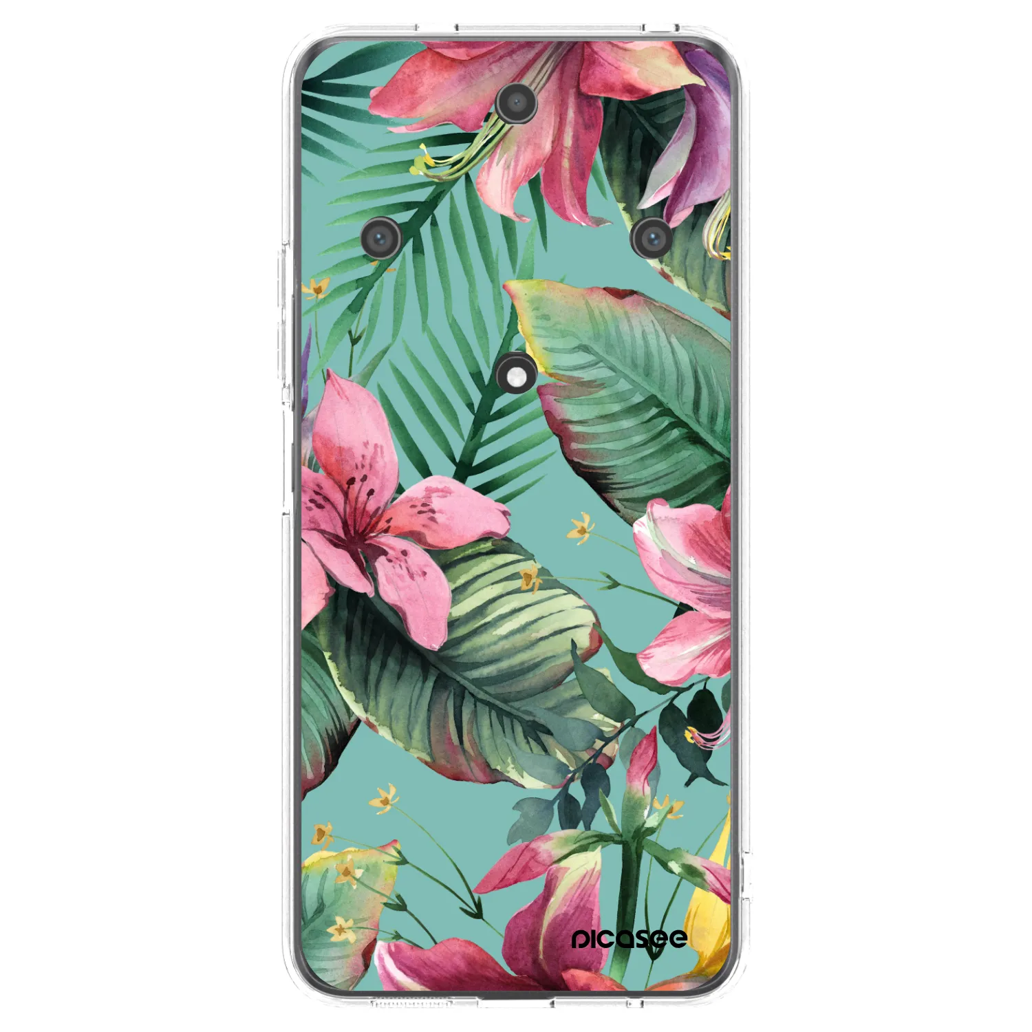 Picasee silikonový průhledný obal pro Honor Magic5 Lite 5G - Hawaii