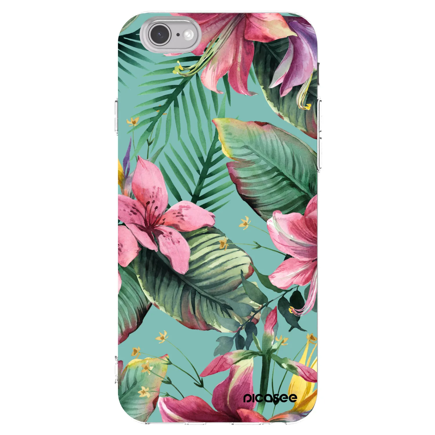 Picasee silikonový průhledný obal pro Apple iPhone 6/6S - Hawaii