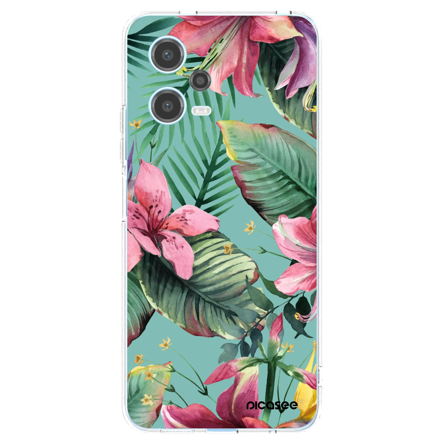 Picasee silikonový průhledný obal pro Xiaomi Redmi Note 12 5G - Hawaii