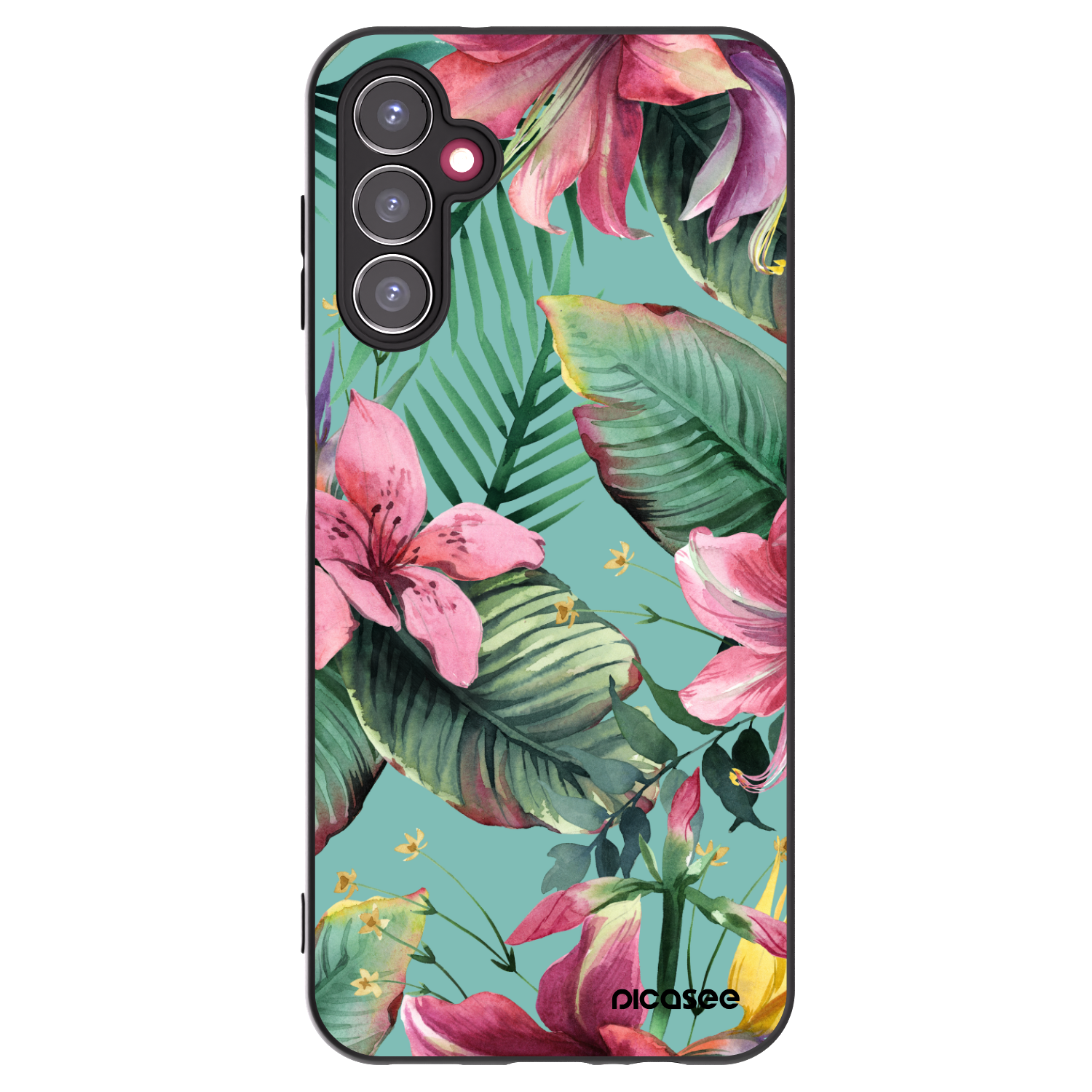 Picasee silikonový černý obal pro Samsung Galaxy A14 5G A146P - Hawaii