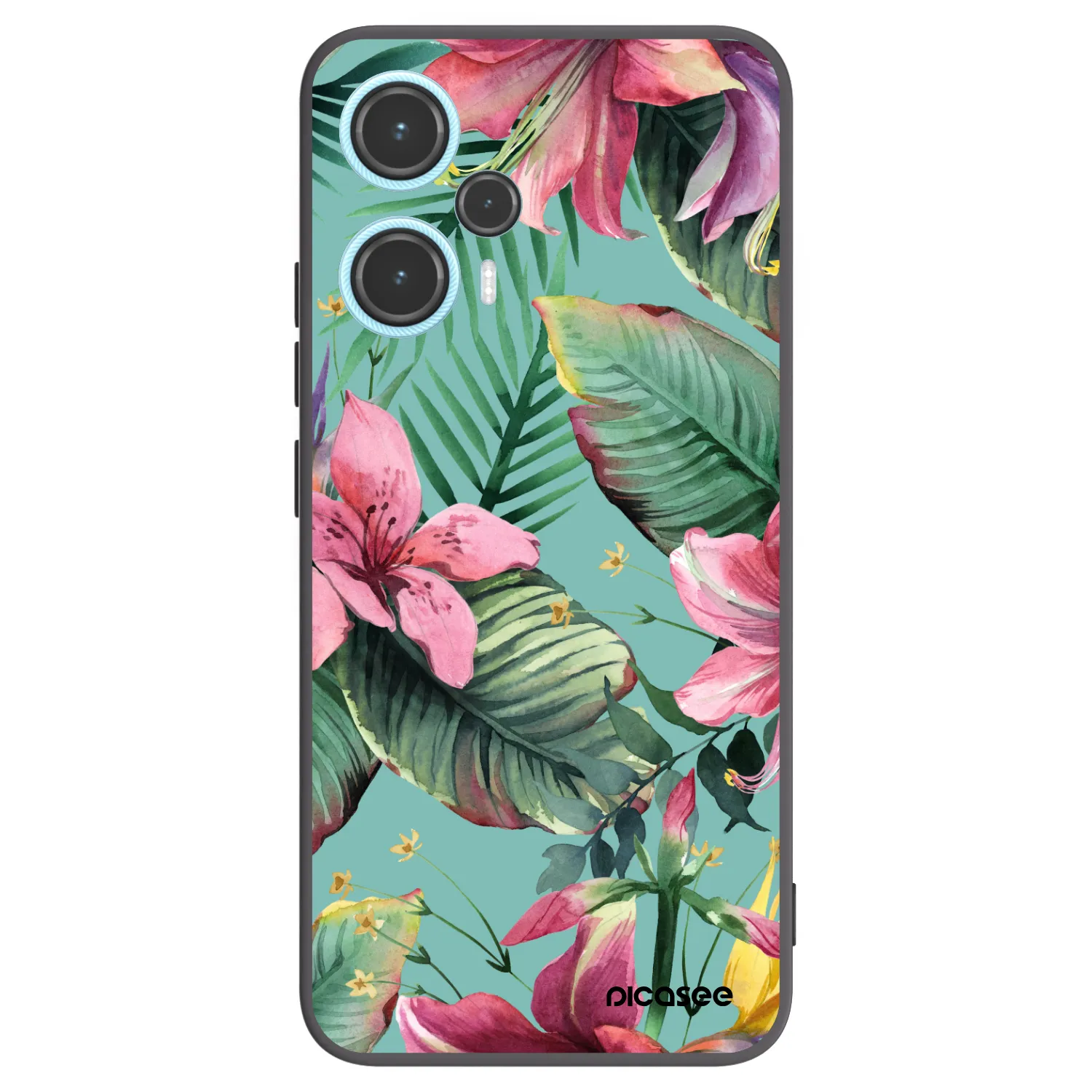 Picasee silikonový černý obal pro Xiaomi Poco F5 - Hawaii