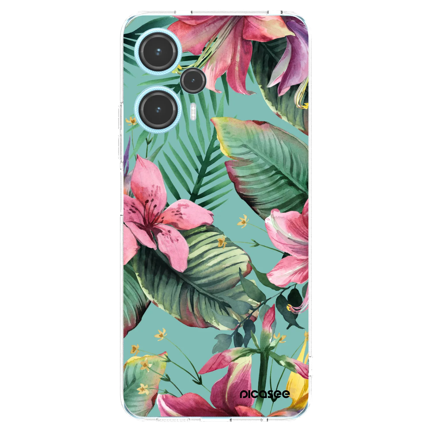Picasee silikonový průhledný obal pro Xiaomi Poco F5 - Hawaii