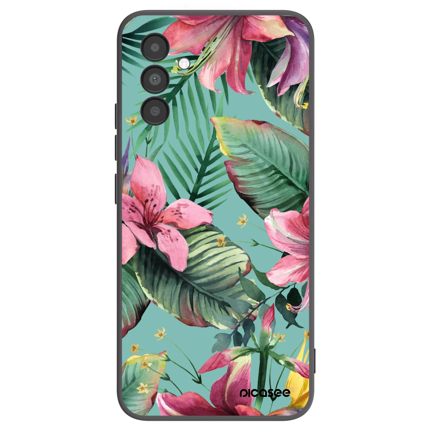 Picasee silikonový černý obal pro Samsung Galaxy A04s A047F - Hawaii