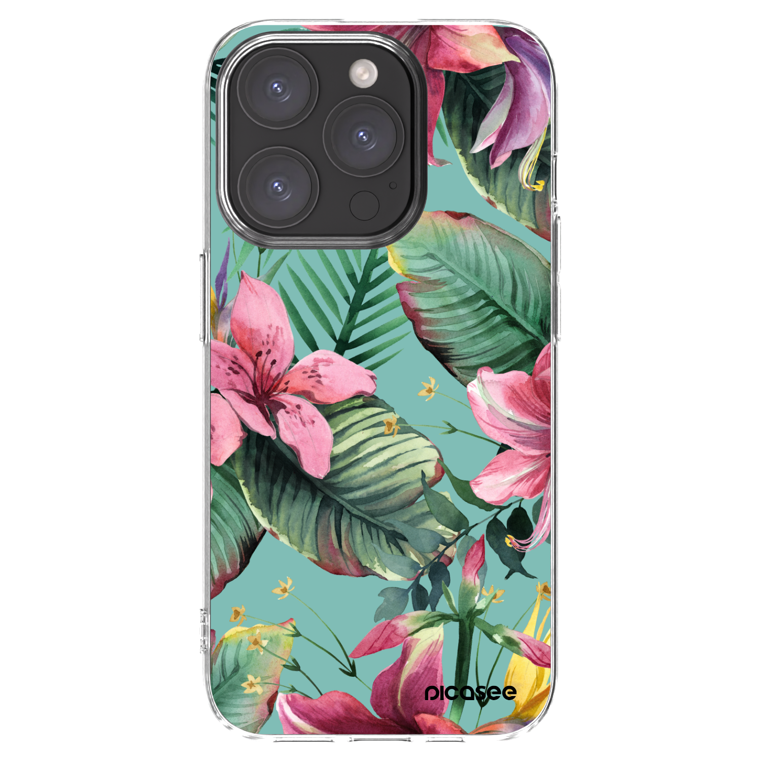 Picasee silikonový průhledný obal pro Apple iPhone 15 Pro - Hawaii