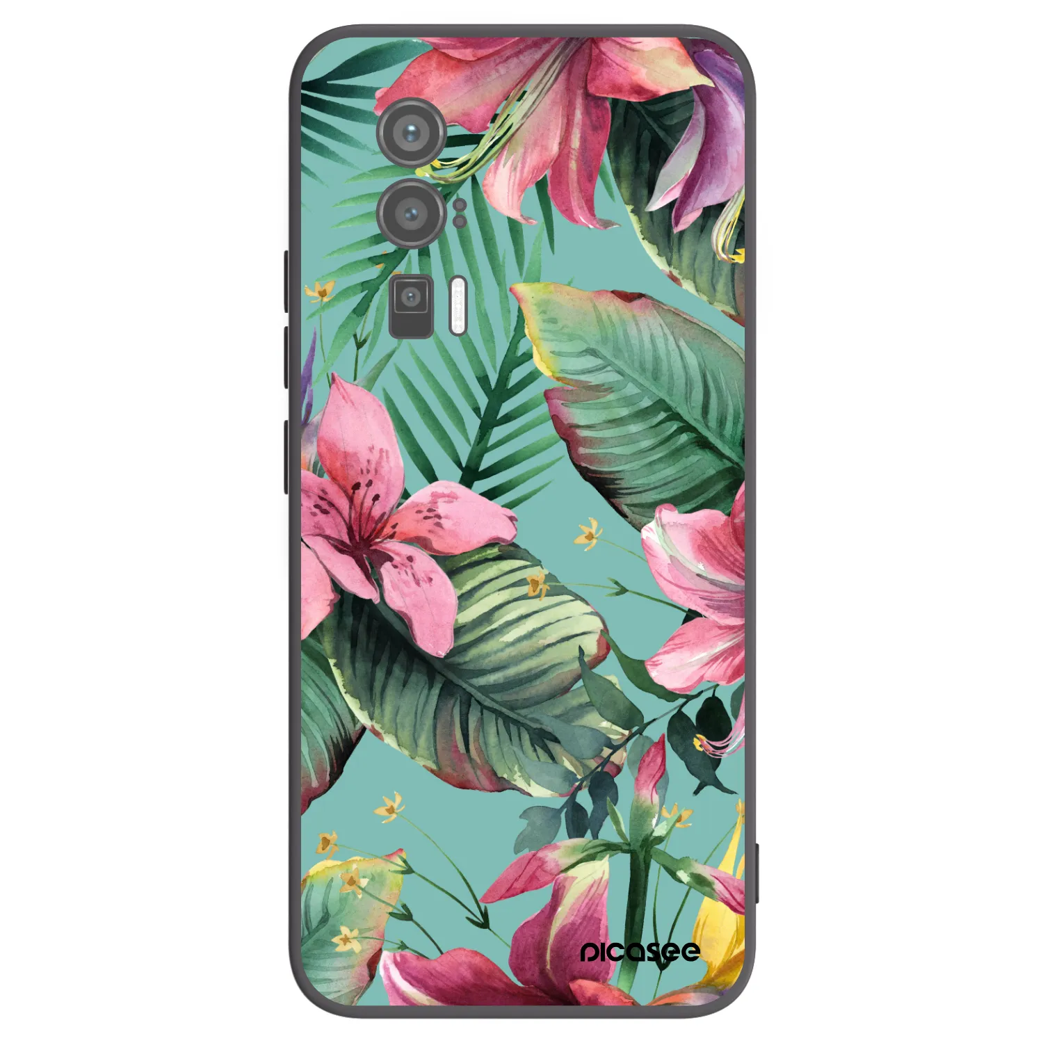 Picasee silikonový černý obal pro Xiaomi Poco F5 Pro 5G - Hawaii
