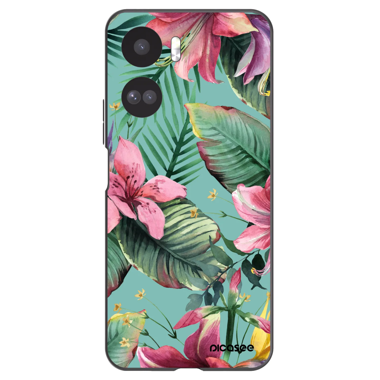 Picasee silikonový černý obal pro Honor 90 Lite 5G - Hawaii