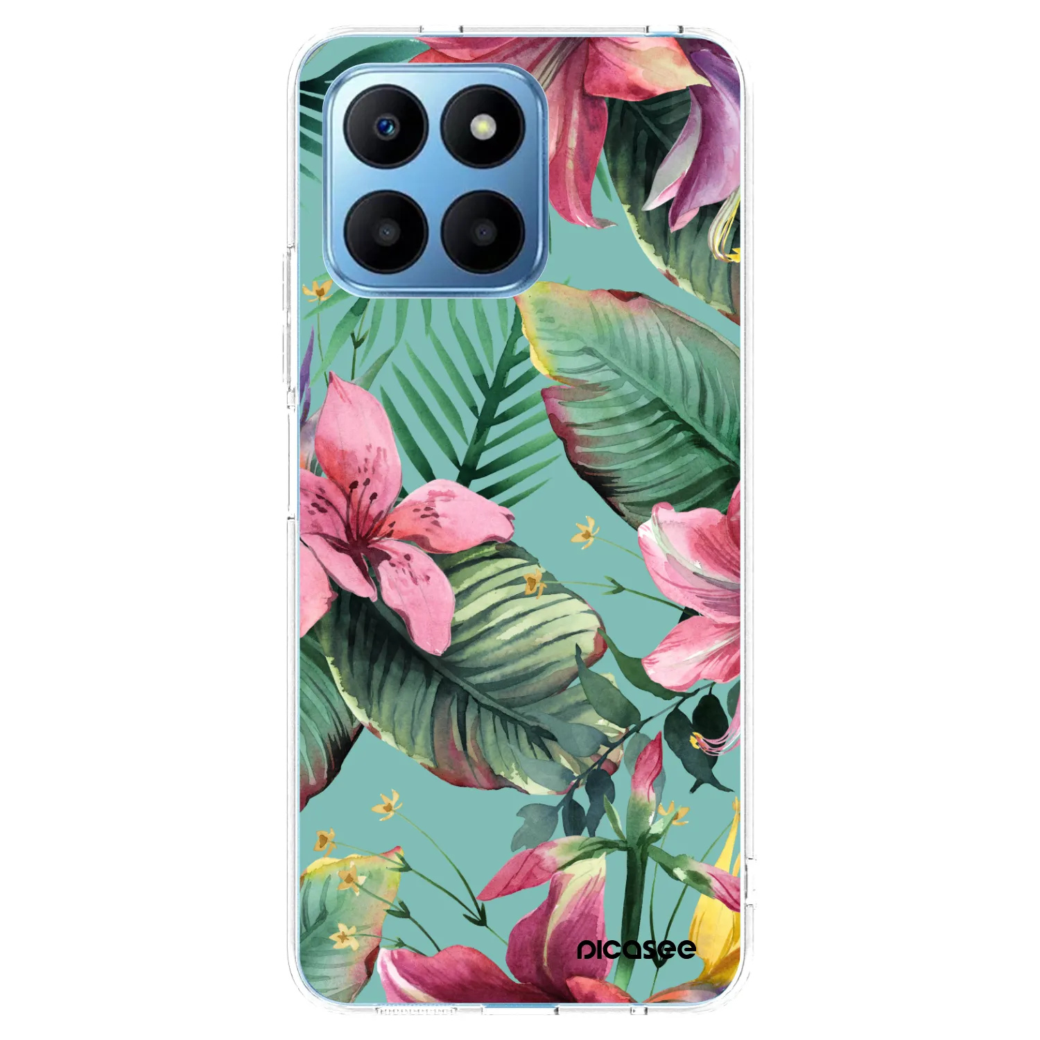 Picasee silikonový průhledný obal pro Honor 70 Lite - Hawaii