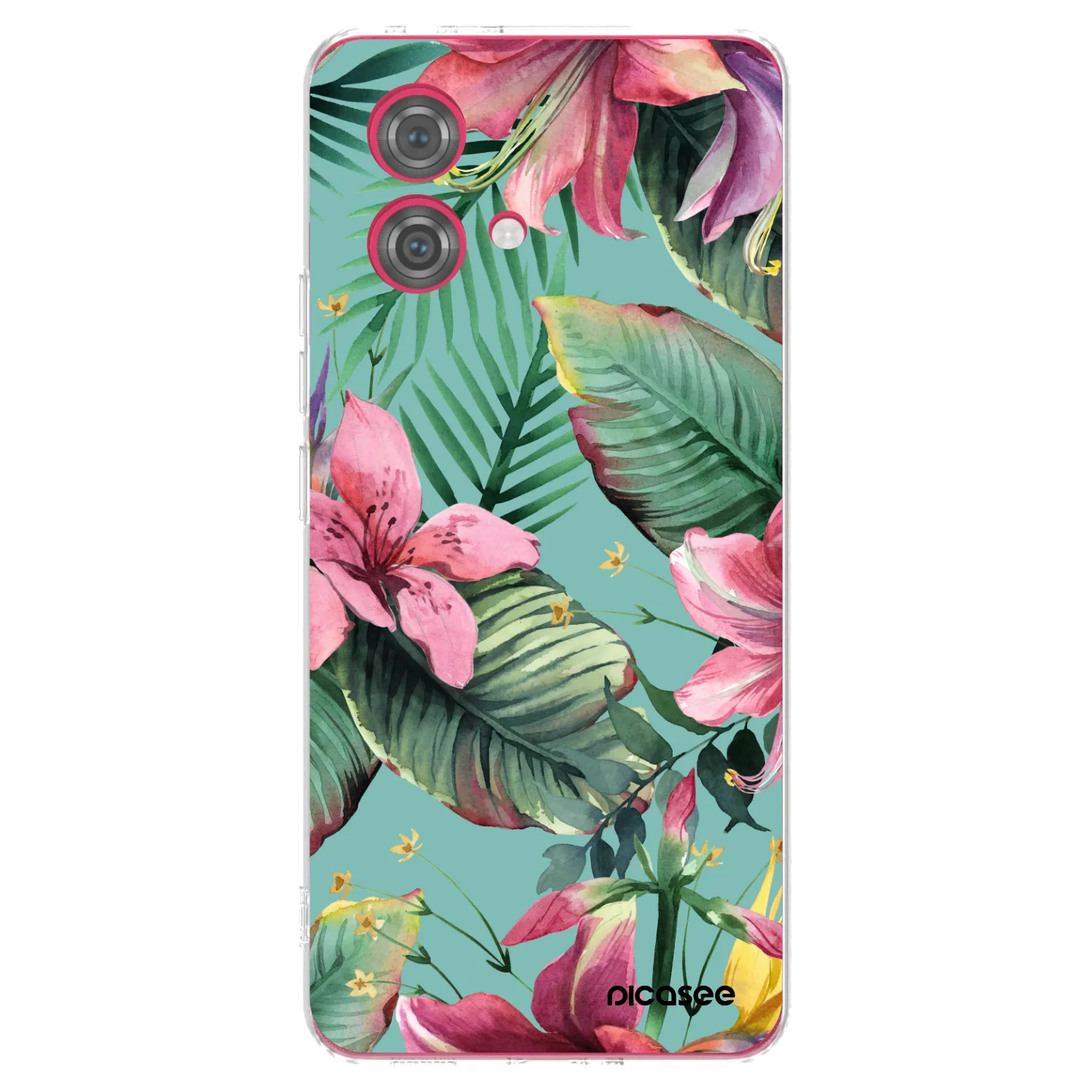Picasee silikonový průhledný obal pro Motorola Moto G84 5G - Hawaii