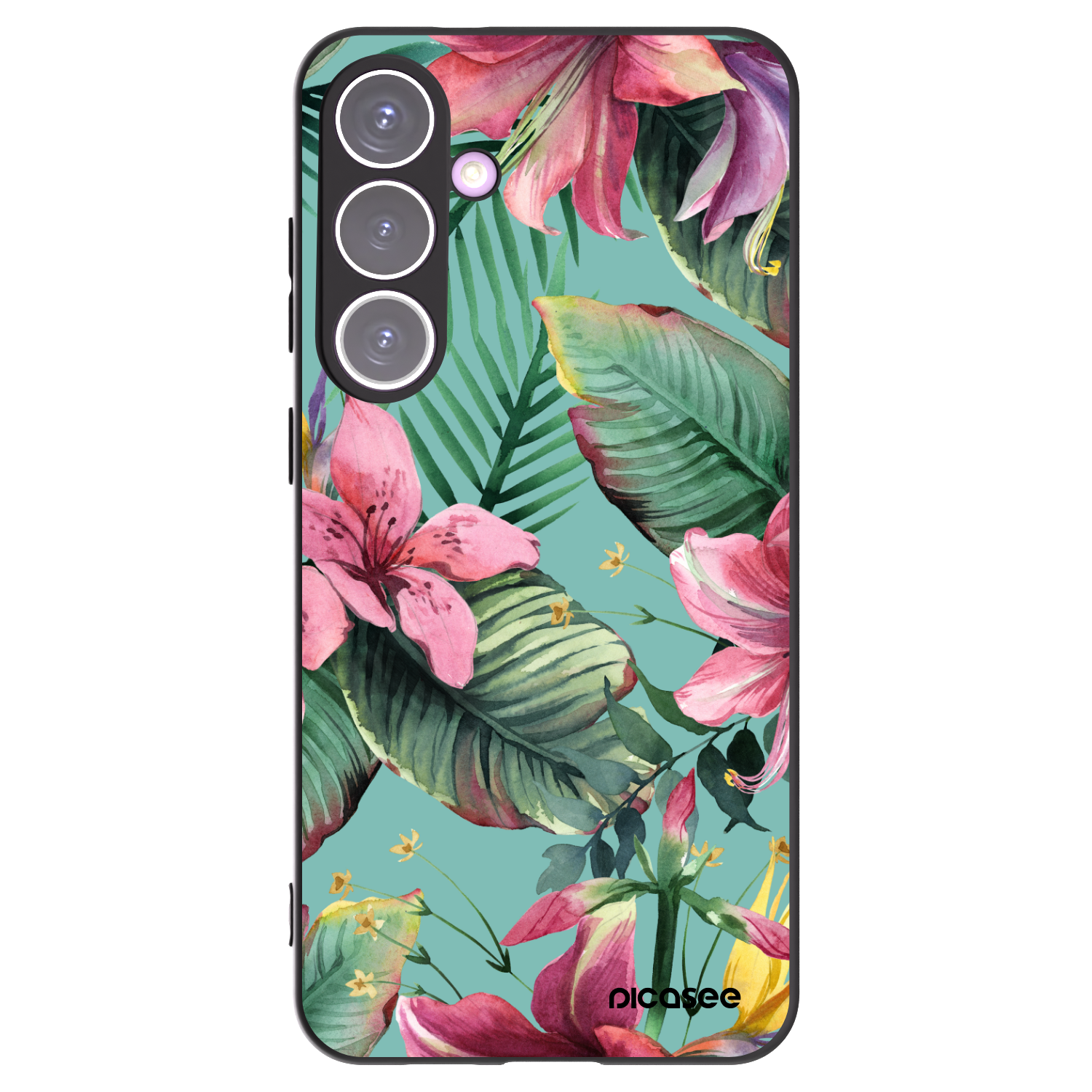 Picasee silikonový černý obal pro Samsung Galaxy S24+ S926B 5G - Hawaii