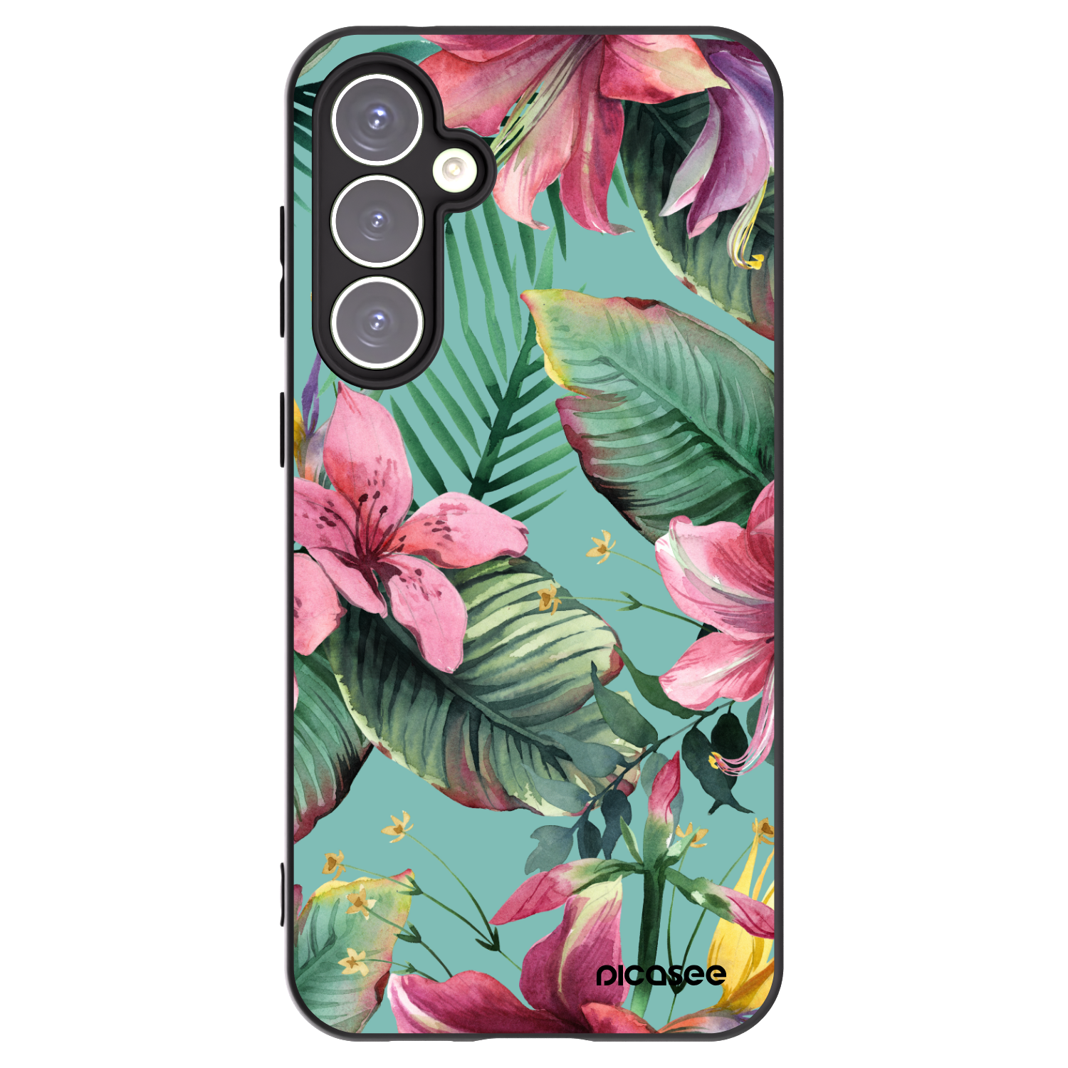 Picasee silikonový černý obal pro Samsung Galaxy S23 FE S711B - Hawaii