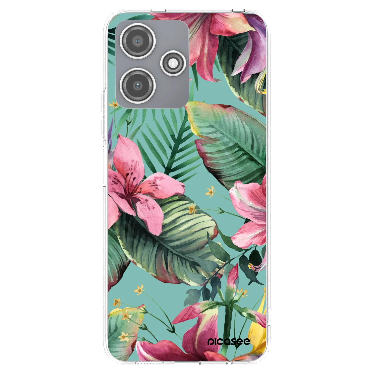 Picasee silikonový průhledný obal pro Xiaomi Redmi 12 5G - Hawaii