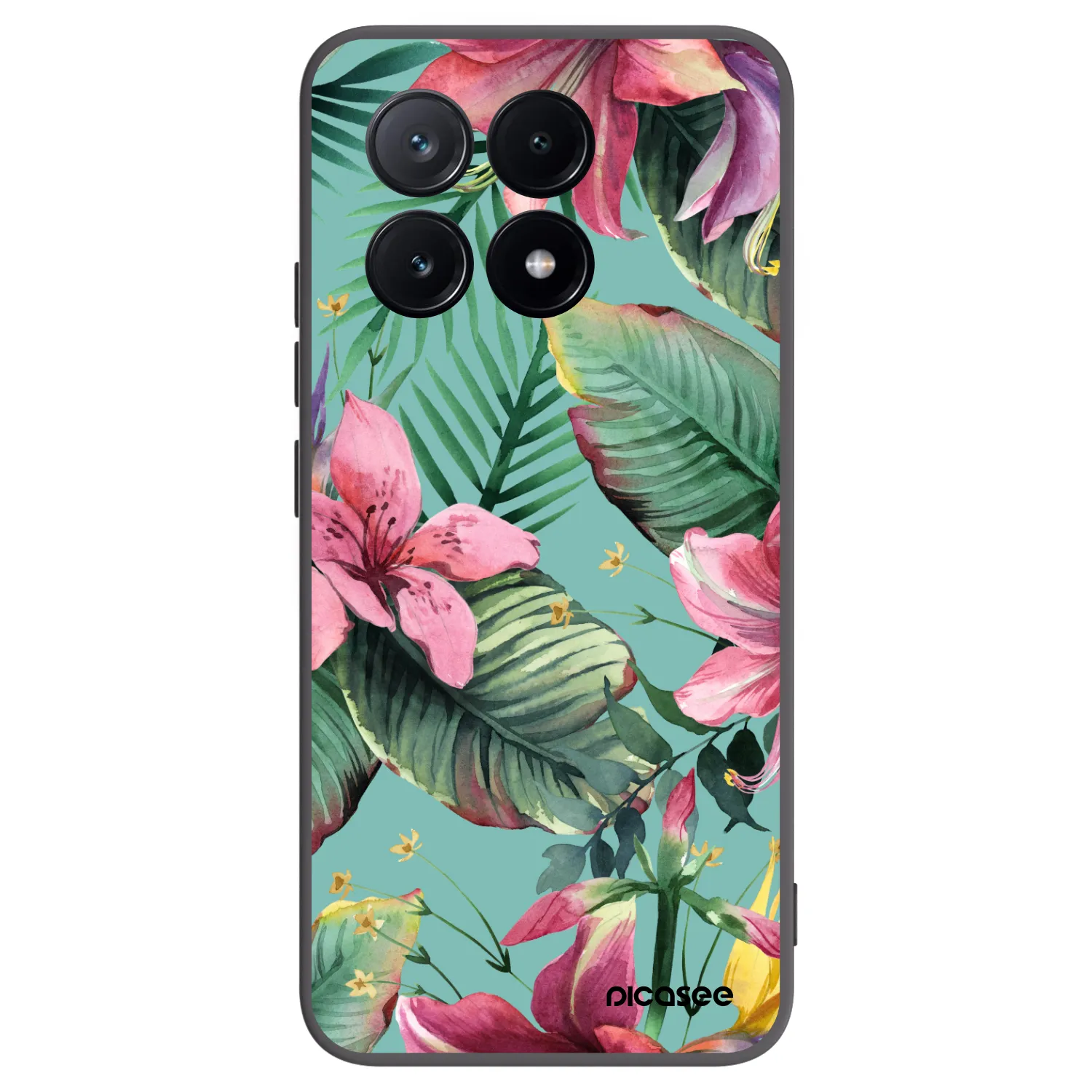 Picasee silikonový černý obal pro Xiaomi Poco X6 Pro - Hawaii