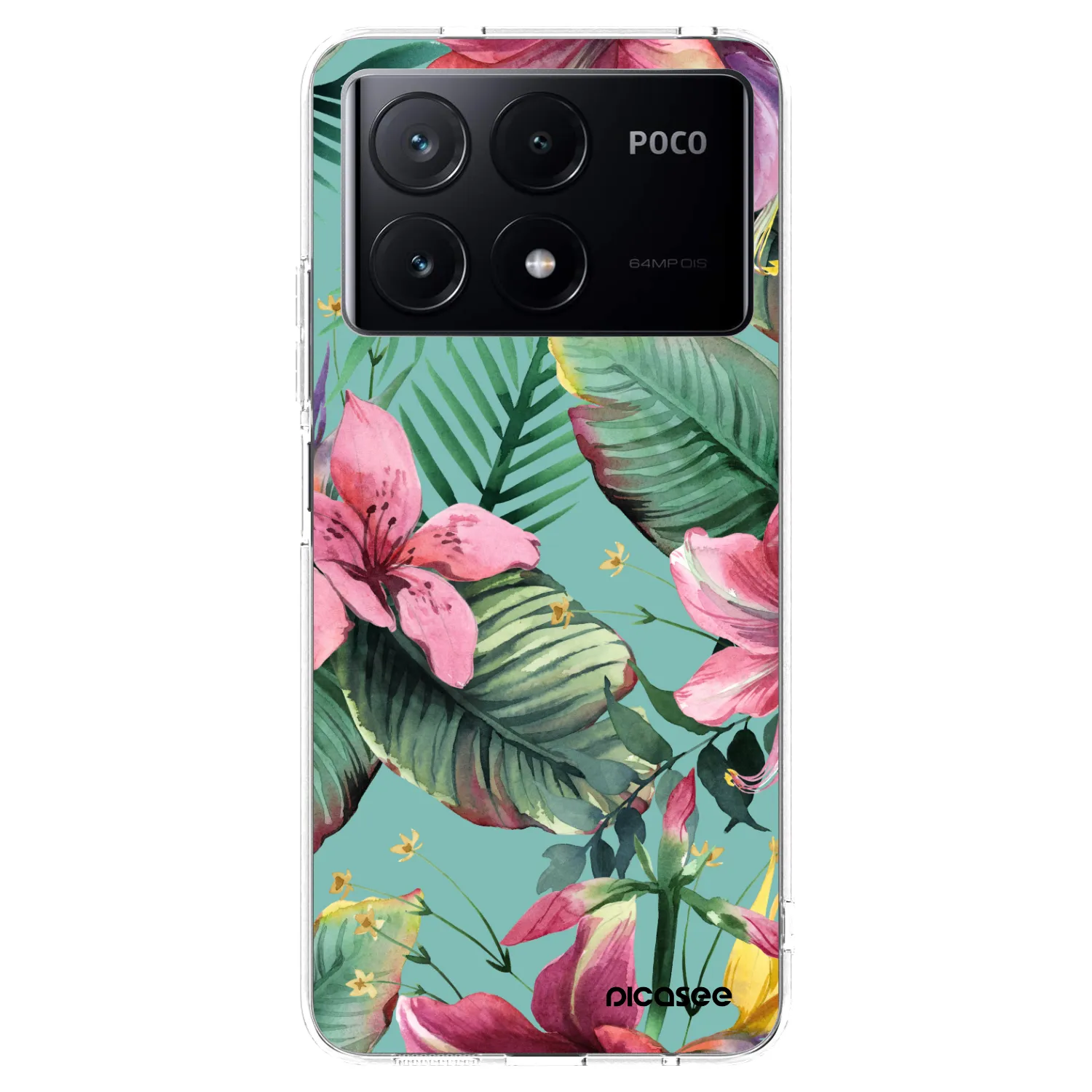 Picasee silikonový průhledný obal pro Xiaomi Poco X6 Pro - Hawaii